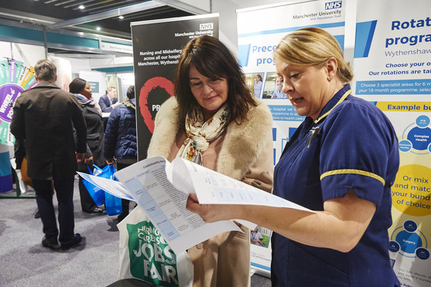 Get to rcni nursing careers and jobs fair manchester